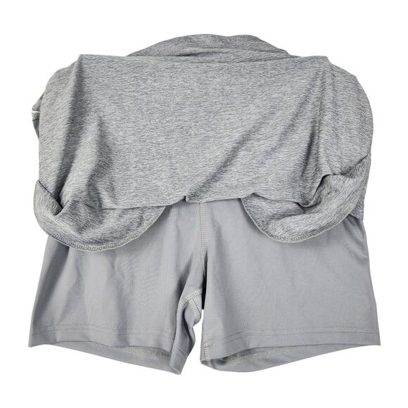 Pebble Beach Women's Dry-Luxe Performance Lt Gray Stretch Jersey Skort Medium - Picture 2 of 12